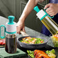 3-in-1 Oil Dispenser Bottle with Silicone Brush