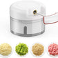 Mini Manual Food Chopper – Hand Pull Garlic, Onion & Vegetable Cutter