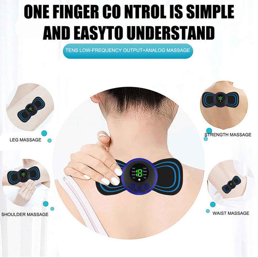 Portable USB Rechargeable EMS Neck & Body Massager